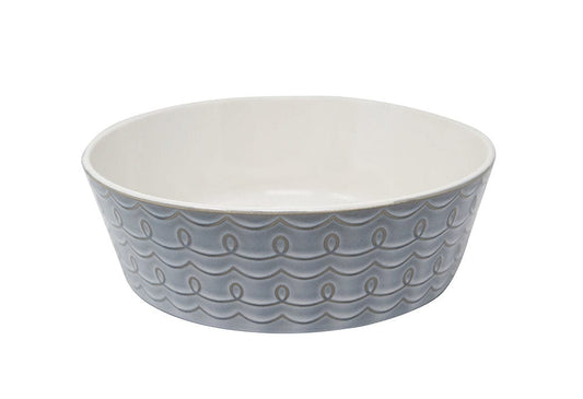 Ceramic Loop Dog Bowl